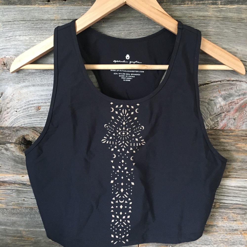 Spiritual gangster yoga top